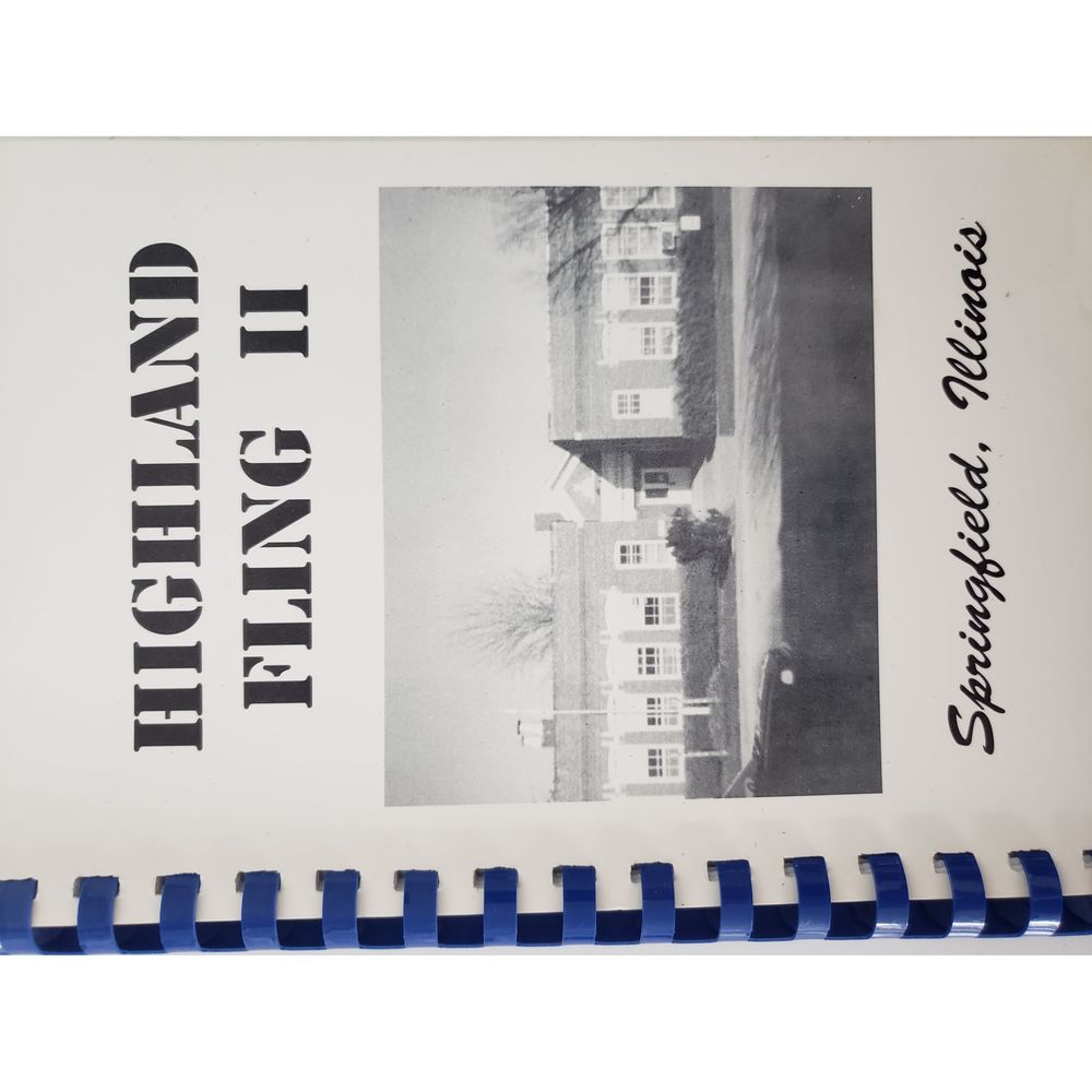 Highland Fling II Cookbook Springfield, IL (Plastic-comb Paperback)